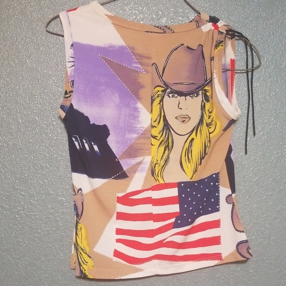 Vintage Country western tank top - Picture 3 of 5